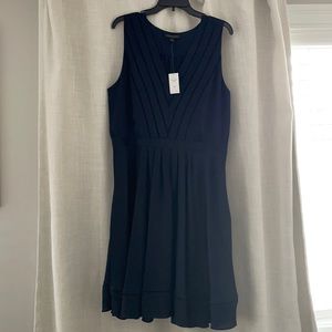 Banana Republic navy blue flare dress, Size 16